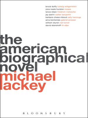 cover image of The American Biographical Novel